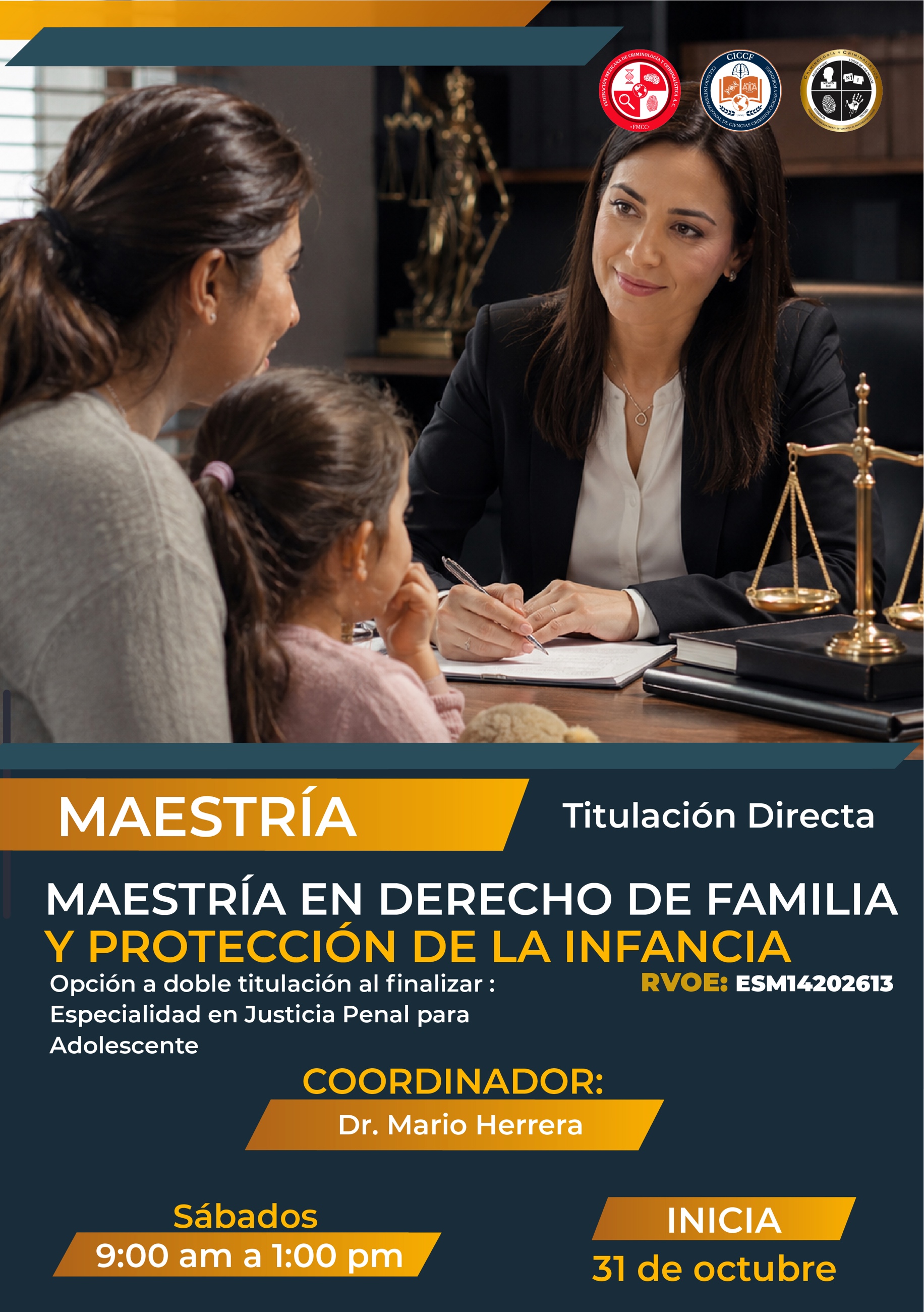 Programa de la Maestría en Derecho de Familia y Protección de la Infancia